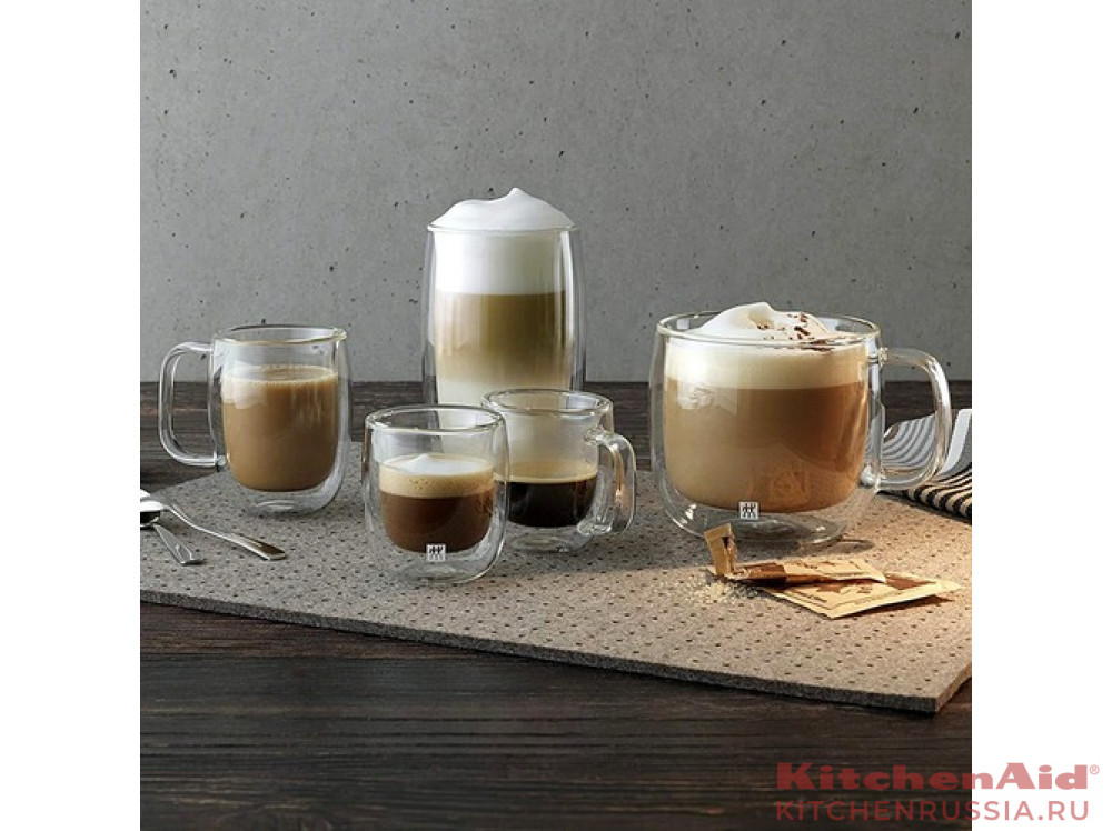 Latte macchiato glass SORRENTO PLUS 450 ml, set of 2 pcs, Zwilling 
