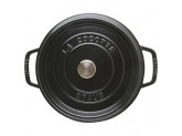 Кокот Staub круглый, 24 см, 4,7 л черный