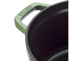Кокот Staub круглый, 24 см, 3,8 л, шалфей