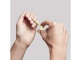 Ножницы для кутикулы, золотые Zwilling Beauty Premium