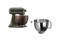 Планетарный миксер KitchenAid ARTISAN 5KSM180WSEEG, 4.8 л, Темно-зеленый + Чаша из стали KitchenAid 5K5THSBP в подарок!
