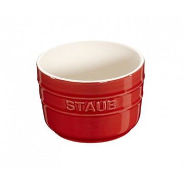 Рамекин Staub круглый Ceramic, 8 см, вишневый, 2 шт.