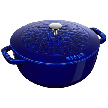 Кокот Staub "Лилия", 26 см, 4,9 л, темно-синий