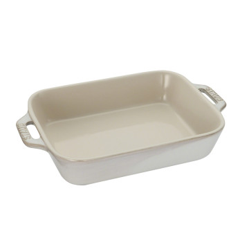 Форма для запекания Staub прямоугольная 20х16 см, слоновая кость