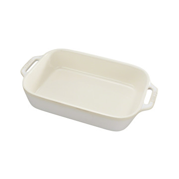 Форма для запекания Staub прямоугольная 27х20 см, слоновая кость