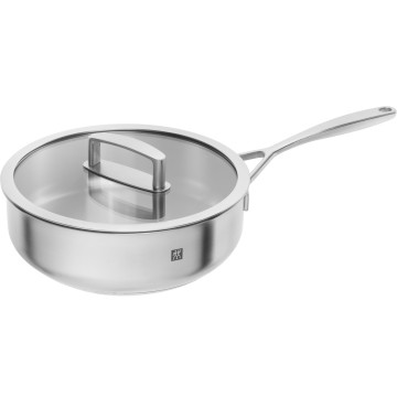 Сковорода глубокая с крышкой 24 см Zwilling Vitality