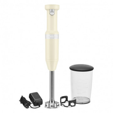 Блендер погружной беспроводной KitchenAid 5KHBBV53EAC Кремовый