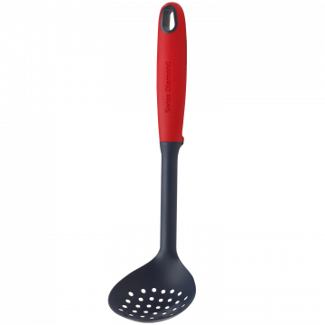 Кухонная шумовка, 34 cм, пластик/силикон, Красный Swiss Diamond Kitchen Tools