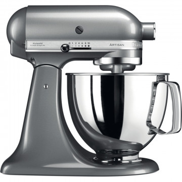 Миксер планетарный KitchenAid ARTISAN 5KSM125ECU 4,8л. Серебристый по контуру