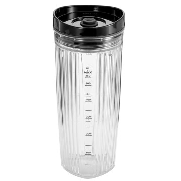 Стакан для блендера с вакуумной крышкой Enfinigy Zwilling, 550 мл, Черный