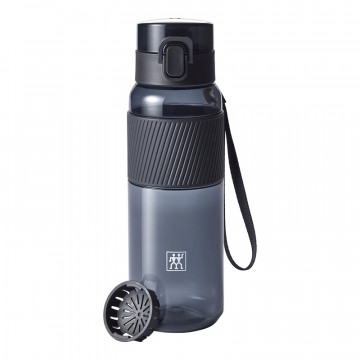 Бутылка для воды, черная, тритан, Zwilling bottles, 680 мл