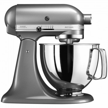 Миксер планетарный KitchenAid Artisan 5KSM156HMEGR 4.8 л, серый