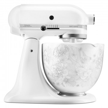 Миксер планетарный KitchenAid Artisan 5KSM156WFEWH 4.8 л, белый