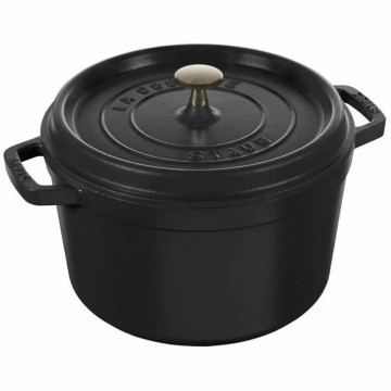 Кокот Staub круглый, 24 см, 4,7 л черный