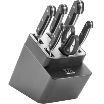 Набор ножей 7 пр., антрацитовый, с заточкой Zwilling Pro