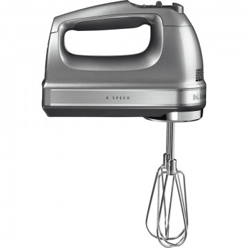 Миксер ручной KitchenAid 5KHM9212ECU Серебристый по контуру