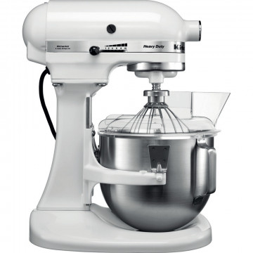 Миксер планетарный KitchenAid HEAVY DUTY 5KPM5EWH 4,8л. Белый