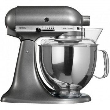Миксер планетарный KitchenAid ARTISAN 5KSM150PSEMS 4,8л. Серебряный медальон