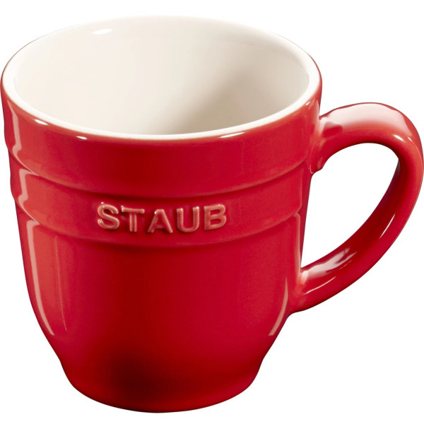 Чашка керамическая Staub 40508-565, 350 мл, вишневая