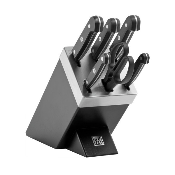 Набор ножей 7 пр. в подставке с заточкой Zwilling Gourmet 36133-210 в ...
