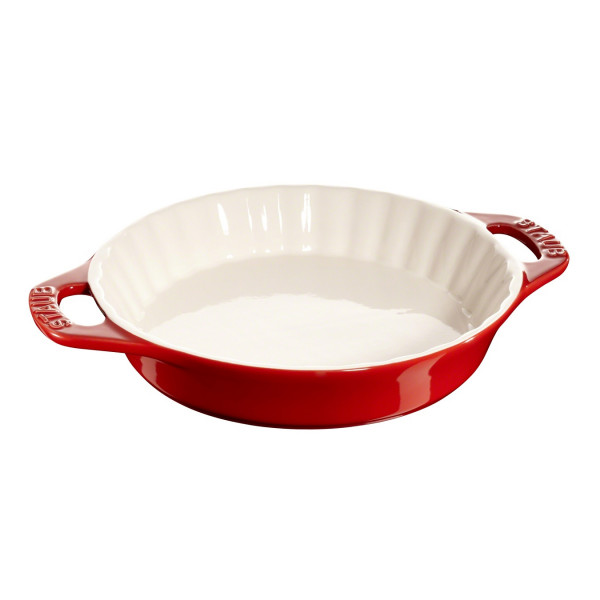 Форма Staub для пирога керамическая, 24 см вишневая
