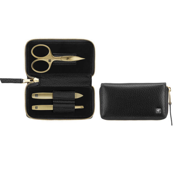 Маникюрный набор 3 пр. Zwilling TWINOX Gold Черный