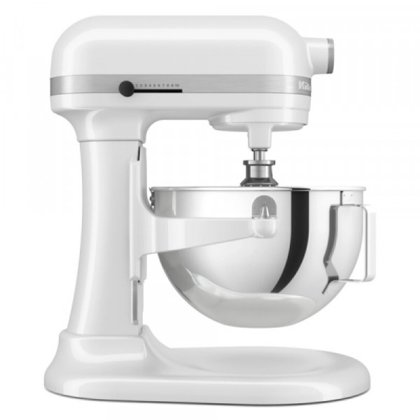 Миксер KitchenAid Heavy Duty 5KSM55SXXEWH 5,2 л, Белый