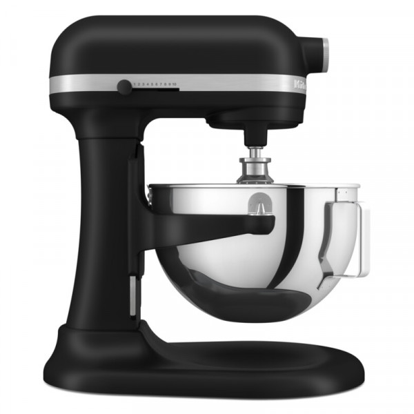 Миксер KitchenAid Heavy Duty 5KSM55SXXEBM 5,2 л, Черный матовый
