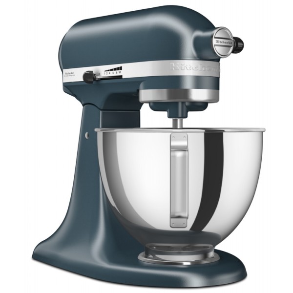 Настольный миксер с откидным блоком KitchenAid ARTISAN 4,3л. Стальной синий