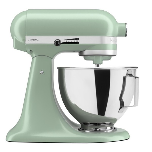 Настольный миксер с откидным блоком KitchenAid ARTISAN 4,3л. Зеленый кардамон