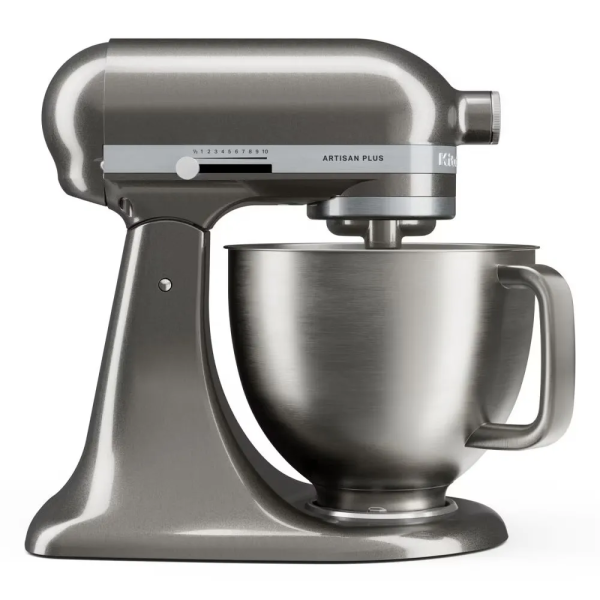 Миксер планетарный KitchenAid Artisan Plus 5KSM50PKVEMS 4,8л. Серо-серебристый