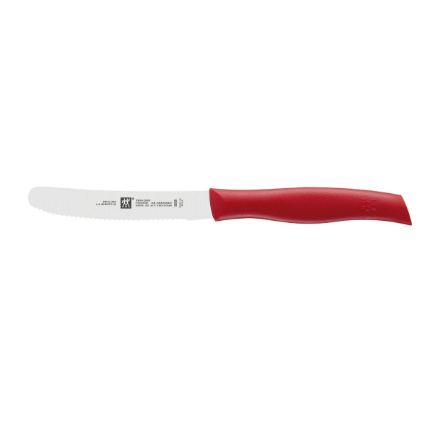 Нож 120 мм, универсальный, красный, ZWILLING TWIN Grip